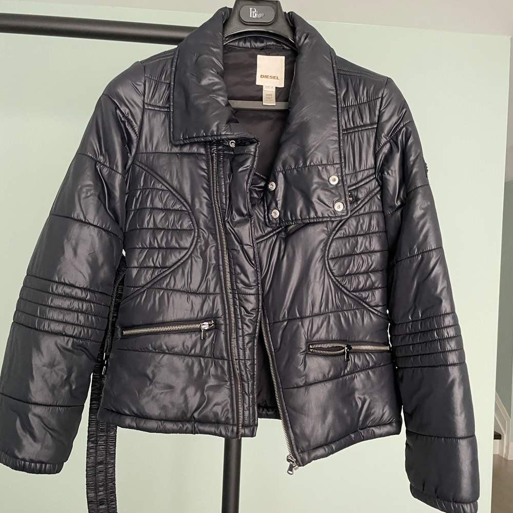 🆕 Diesel winter black puffer jacket